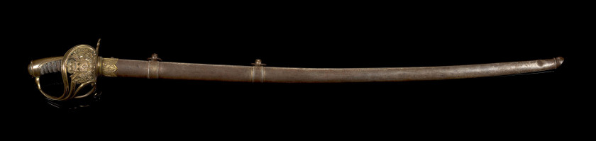 SABRE DE GARDE DU CORPS DU ROI, 2e MODÈLE, D'ÉPOQUE RESTAURATION