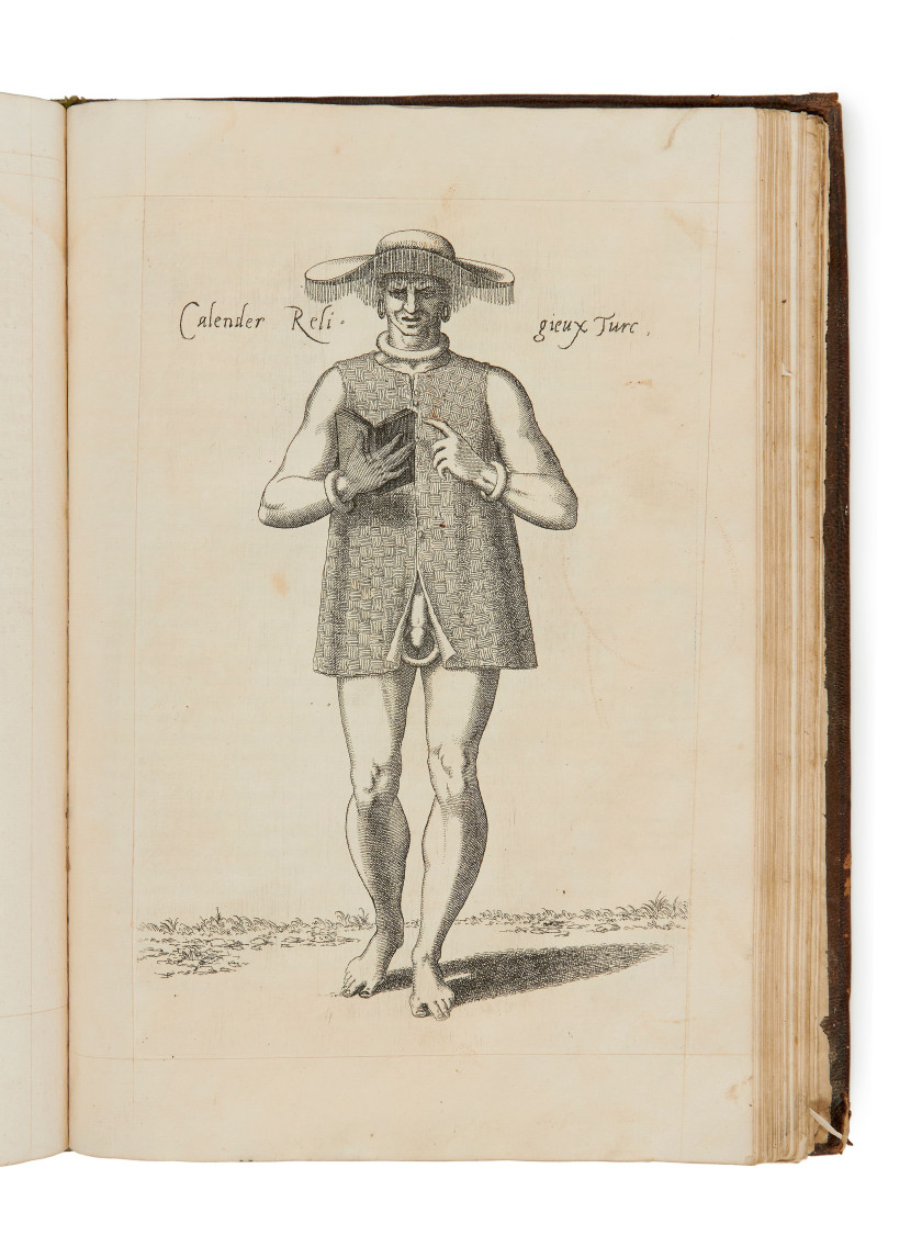 NICOLAY (Nicolas de)  Les Quatre premiers livres des navigations et pérégrinations orientales.  Lyon, Guillaume Rouillé, 1568.