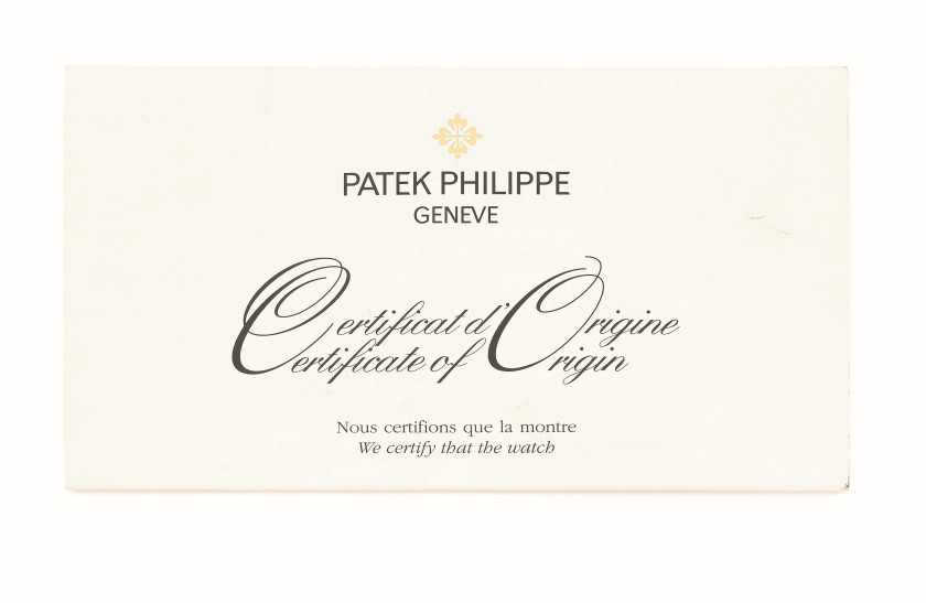 PATEK PHILIPPE  Calatrava, ref. 6000, n° 3512168 / 4411648