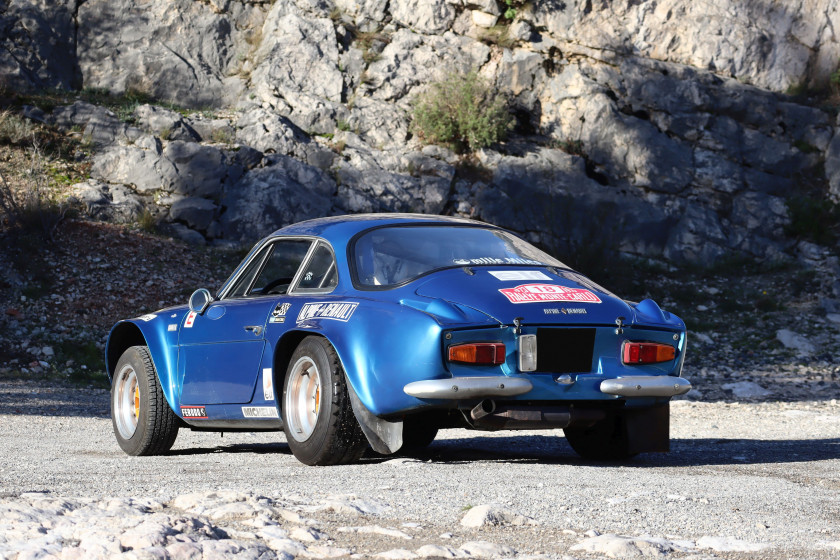 1970 Alpine A110 1600S modifiée groupe 4  No reserve