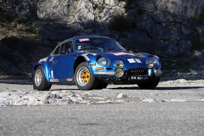 1970 Alpine A110 1600S modifiée groupe 4  No reserve