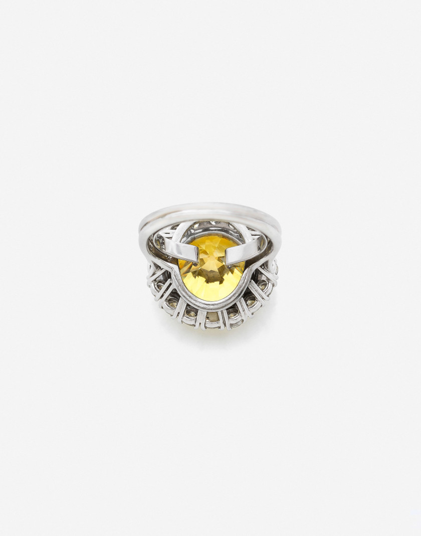 Jacques TIMEY, attribué à HARRY WINSTON  Bague