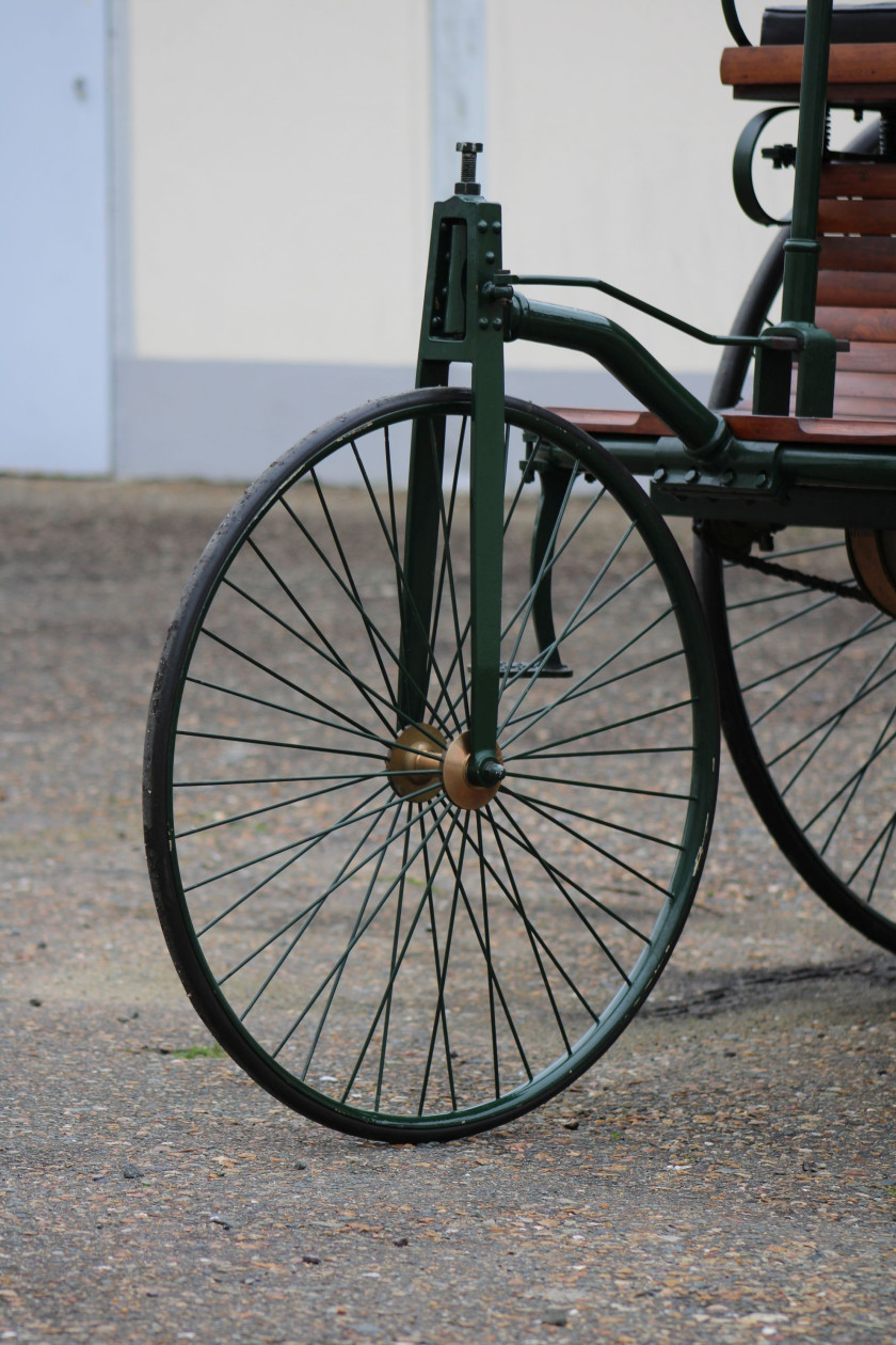 1986 Benz Tricycle " Dreirad " réplique par John Bentley & Sons  No reserve