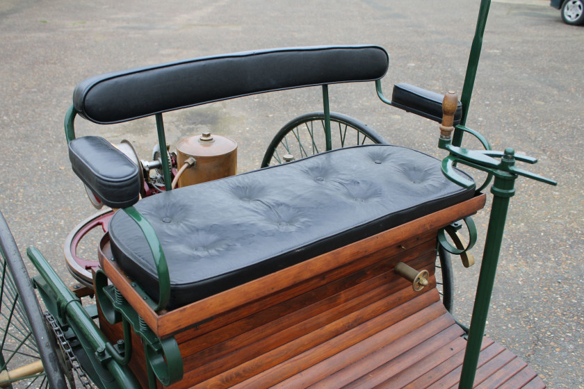 1986 Benz Tricycle " Dreirad " réplique par John Bentley & Sons  No reserve