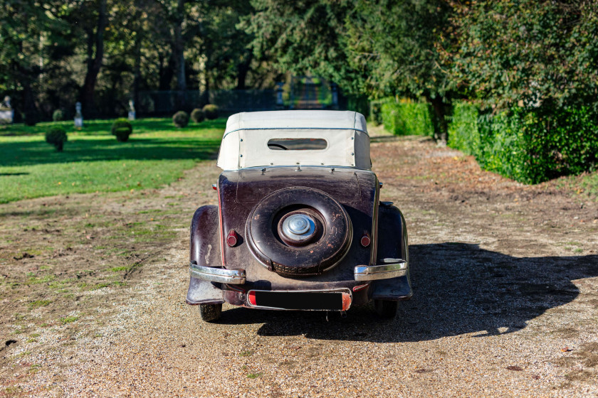 1934 Peugeot 301 CR Roadster  No reserve