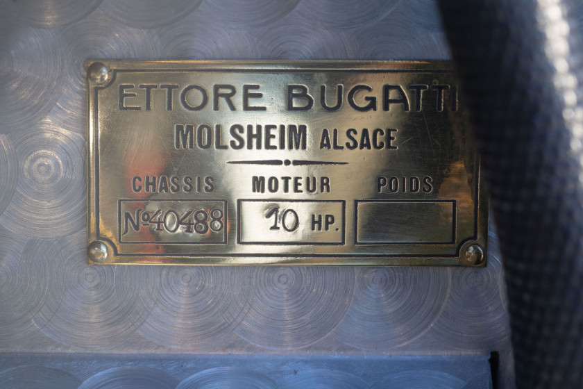 1929 Bugatti Type 40 Roadster par Gangloff