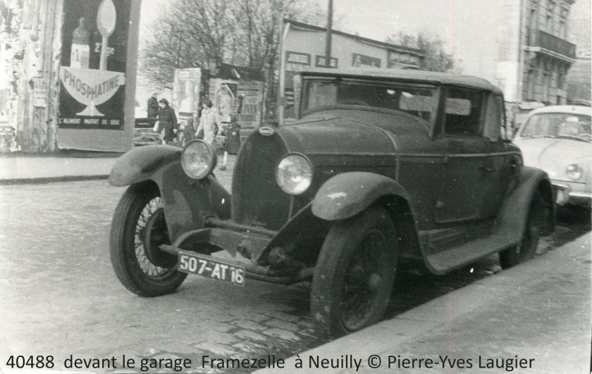1929 Bugatti Type 40 Roadster par Gangloff