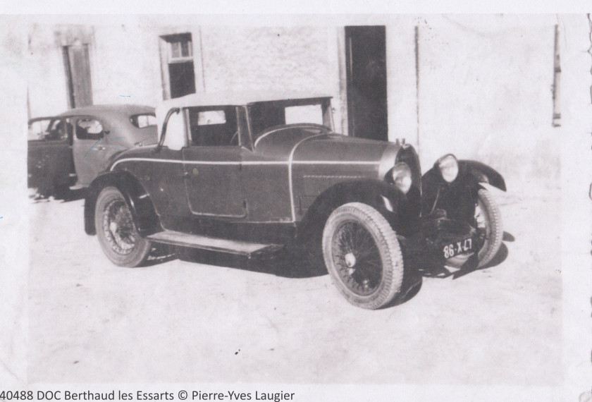 1929 Bugatti Type 40 Roadster par Gangloff