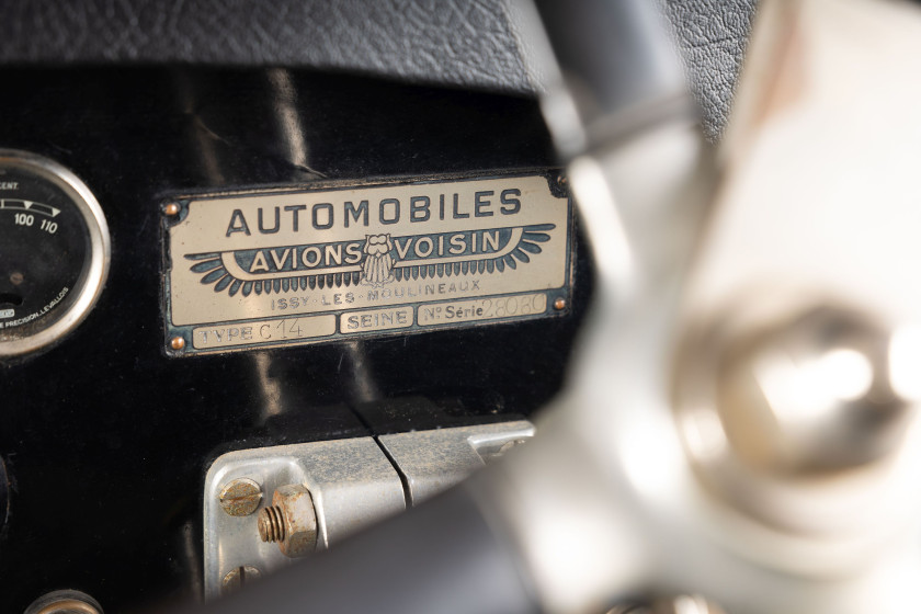 1929 Avions Voisin C14 "Chartreuse"  No reserve