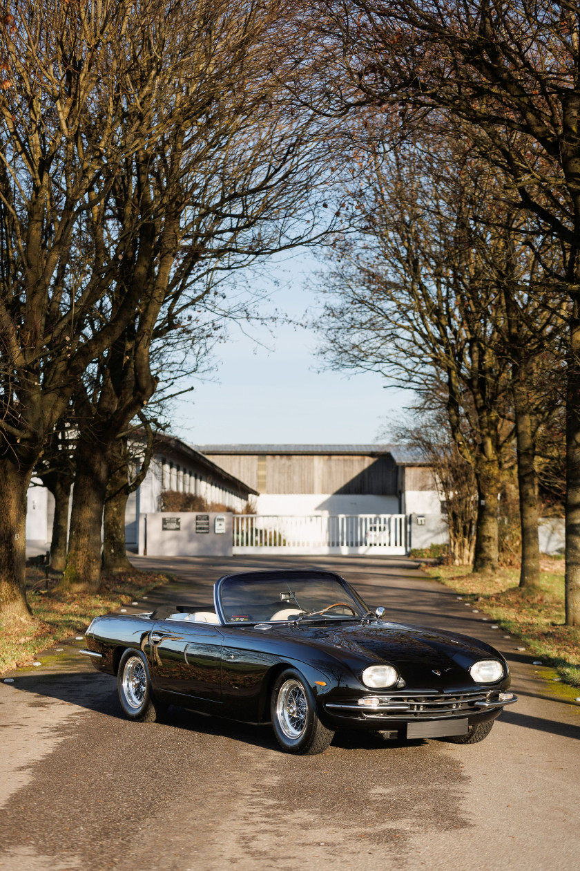 1967 Lamborghini 400 GT Spyder conversion par Jerry Fandytis  No reserve