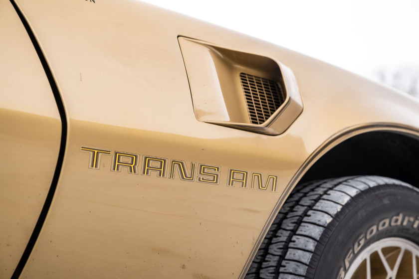 1977 Pontiac Trans Am 'Solar Gold'  No reserve