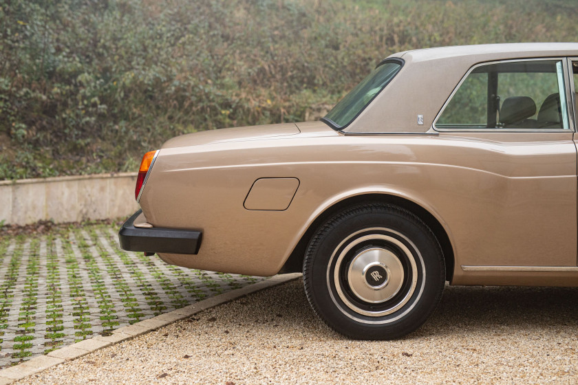 1977 Rolls-Royce Corniche Coupé par Mulliner  No reserve