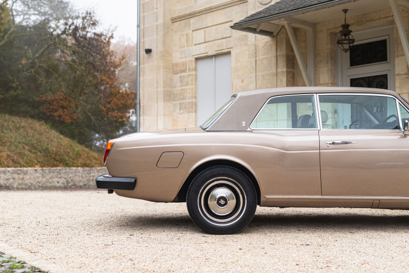 1977 Rolls-Royce Corniche Coupé par Mulliner  No reserve