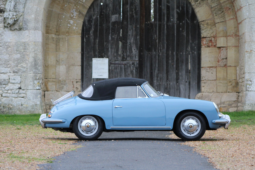 1960 Porsche 356 B 1600 Super 90 Cabriolet avec Hard-top