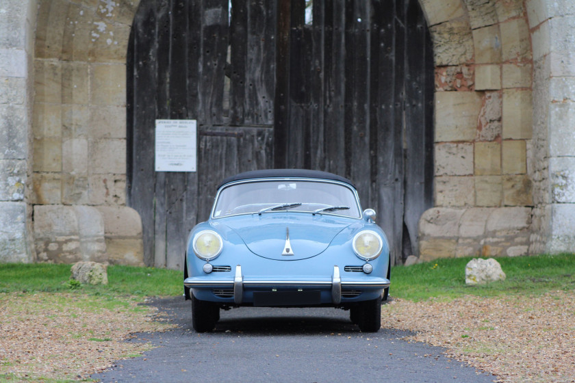 1960 Porsche 356 B 1600 Super 90 Cabriolet avec Hard-top