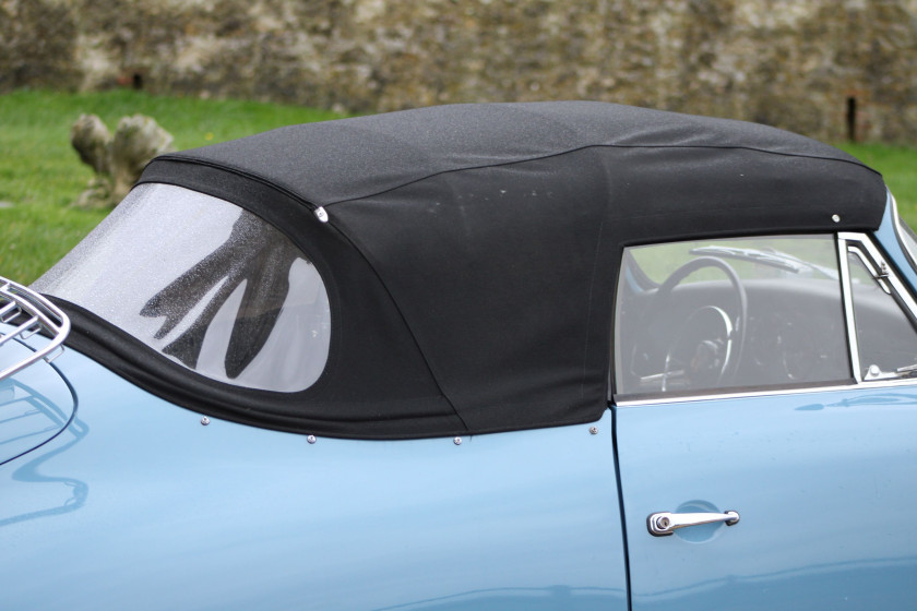 1960 Porsche 356 B 1600 Super 90 Cabriolet avec Hard-top