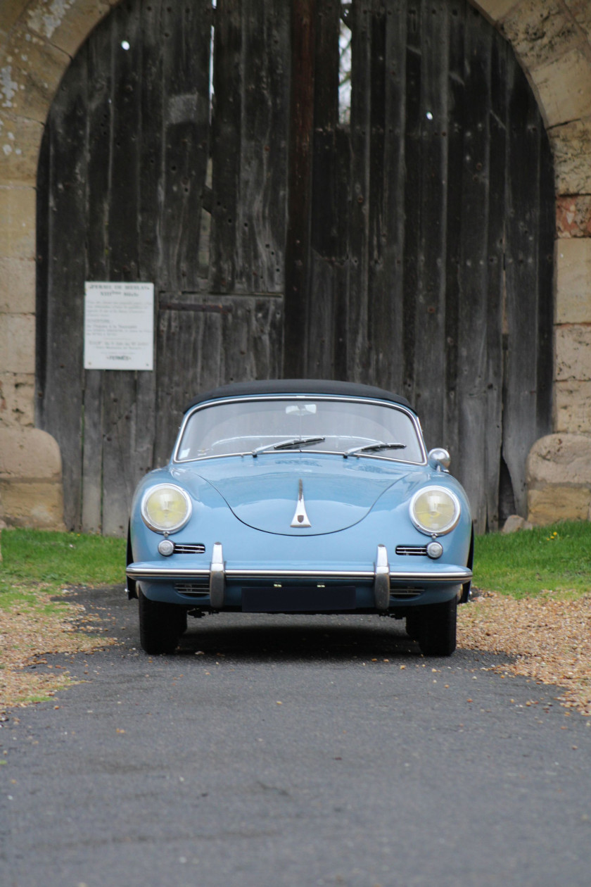 1960 Porsche 356 B 1600 Super 90 Cabriolet avec Hard-top