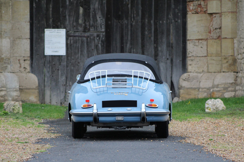 1960 Porsche 356 B 1600 Super 90 Cabriolet avec Hard-top