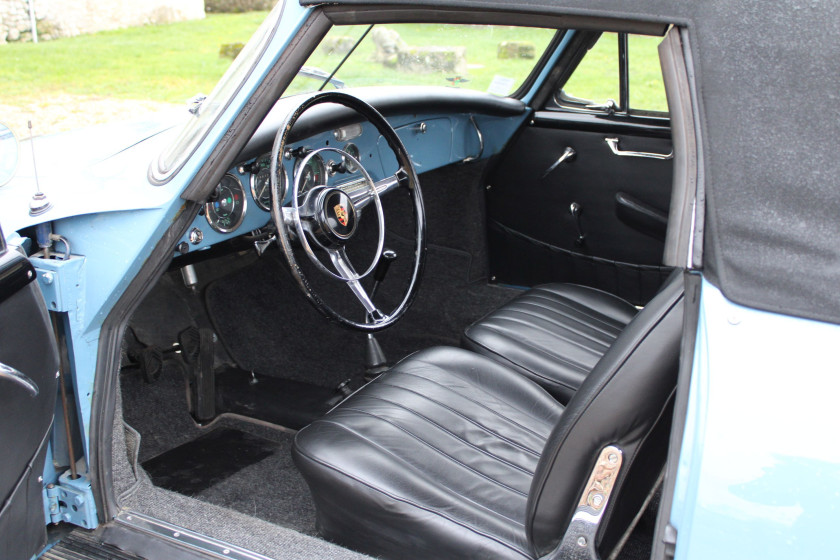 1960 Porsche 356 B 1600 Super 90 Cabriolet avec Hard-top