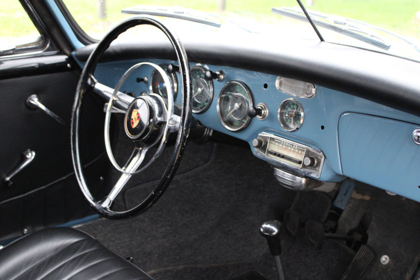 1960 Porsche 356 B 1600 Super 90 Cabriolet avec Hard-top