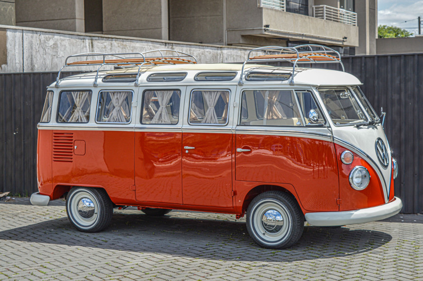 1968 VW Combi T1 modifié "Samba" 23 Fenêtres  No reserve