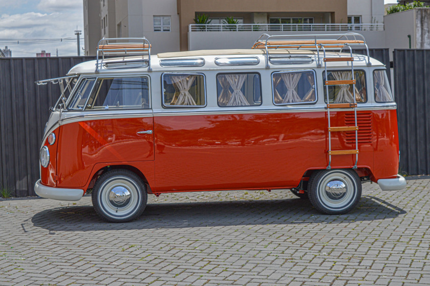 1968 VW Combi T1 modifié "Samba" 23 Fenêtres  No reserve