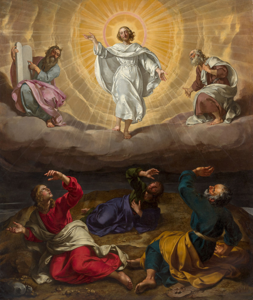 Frans POURBUS Le Jeune Anvers, 1569 - 1622 La Transfiguration Huile sur toile