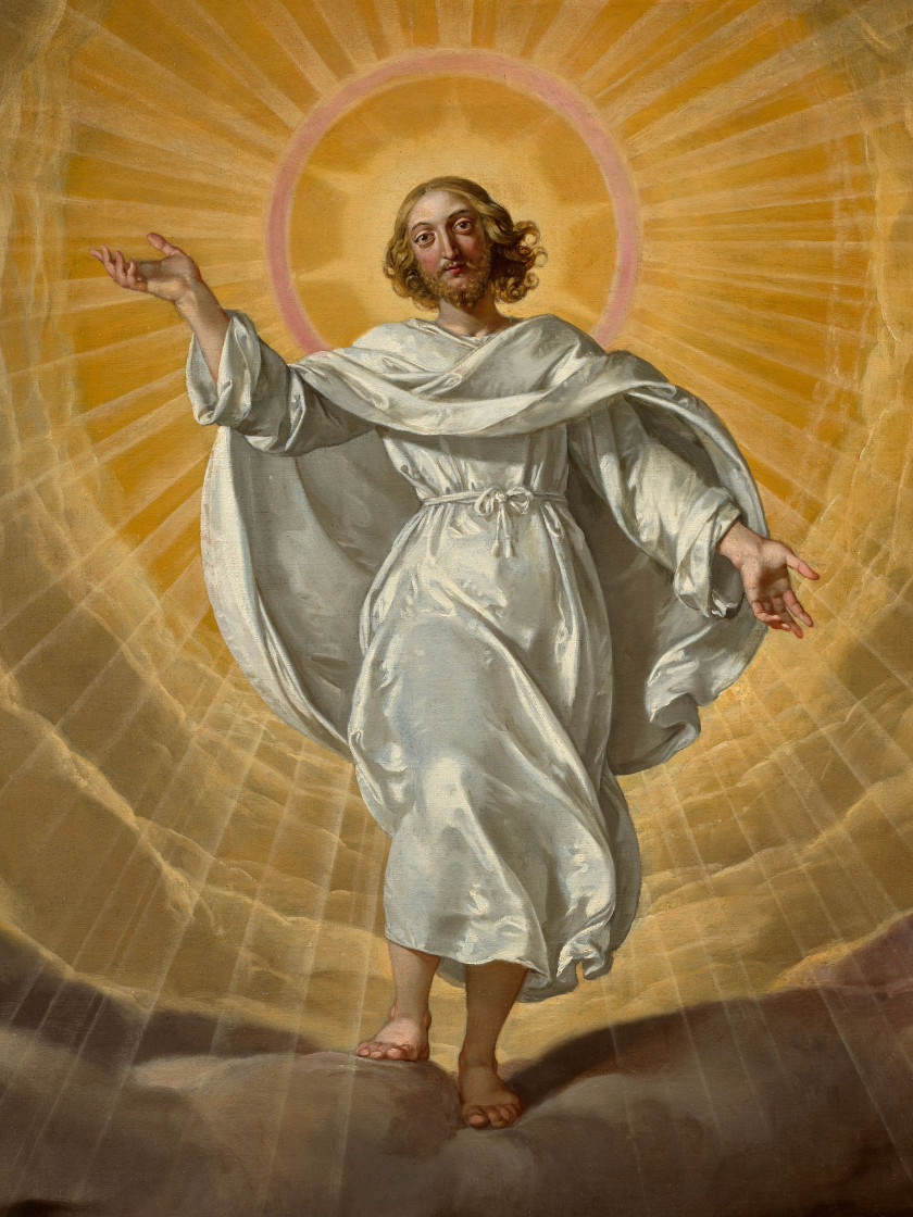 Frans POURBUS Le Jeune Anvers, 1569 - 1622 La Transfiguration Huile sur toile